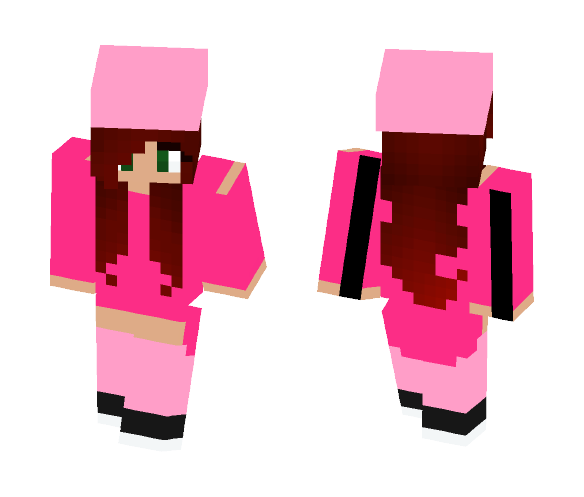 Girl // Pretty In Pink - Girl Minecraft Skins - image 1