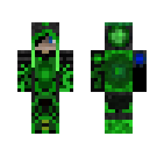 Green Cool - Male Minecraft Skins - image 2