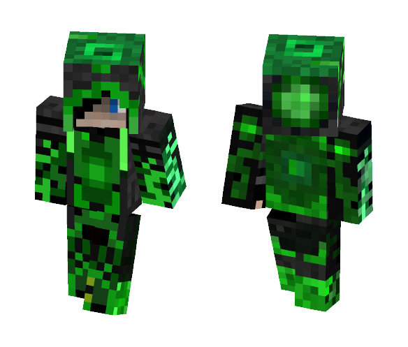 Green Cool - Male Minecraft Skins - image 1