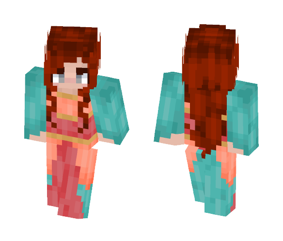 Rose gold maiden. - Female Minecraft Skins - image 1