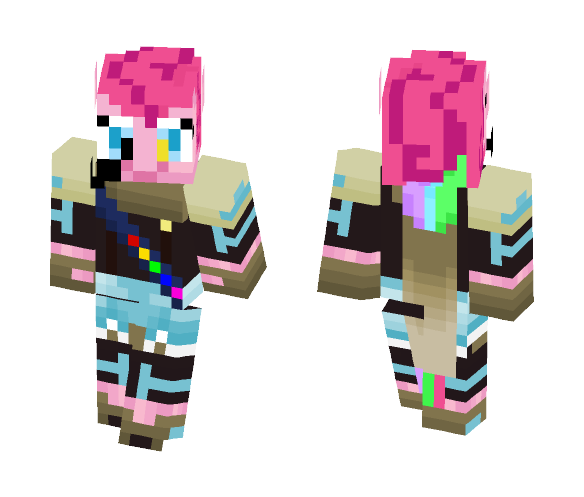Inky Pie (InkPony Pinkie Pie) - Female Minecraft Skins - image 1