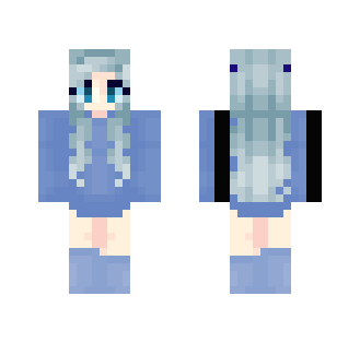 Mythically Blue - Female Minecraft Skins - image 2