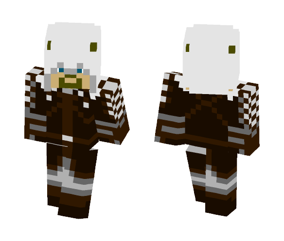 Norse Assassin With Wolf Fur Lining - Male Minecraft Skins - image 1
