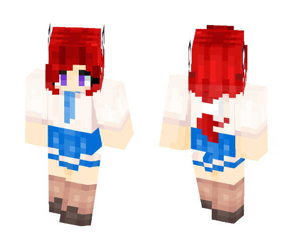 Aria At High School - Female Minecraft Skins - image 1