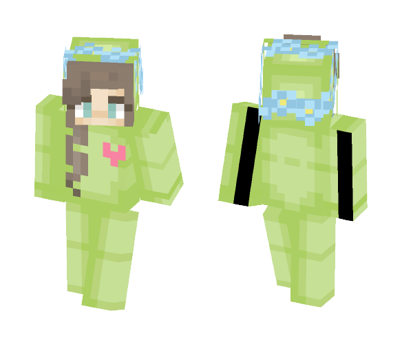 Green Garden - Female Minecraft Skins - image 1
