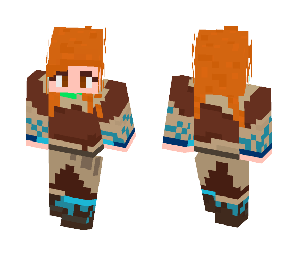 Aloy - Nora Silent Hunter Light - Female Minecraft Skins - image 1