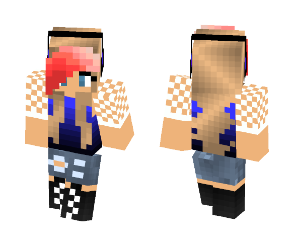 gamer girl - Girl Minecraft Skins - image 1
