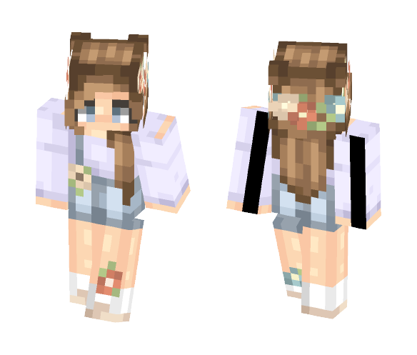 Summer overalls - Female Minecraft Skins - image 1