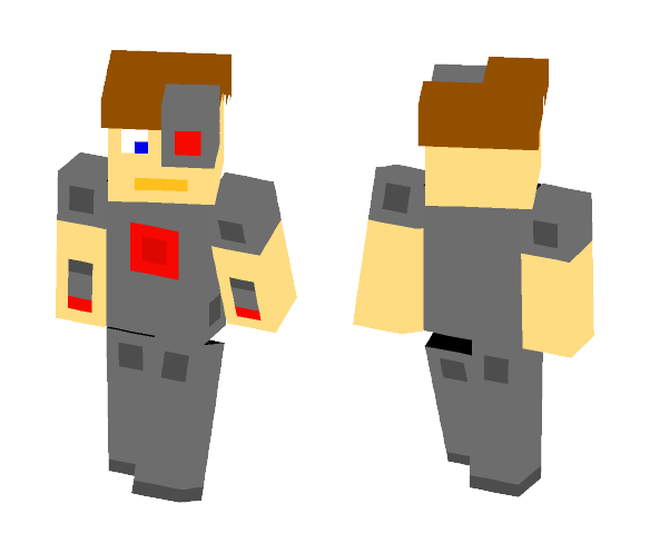 SupaCyborg - Male Minecraft Skins - image 1