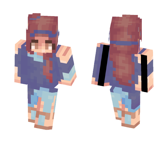 Wand|| The New Kid On The Block - Female Minecraft Skins - image 1
