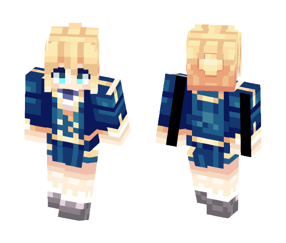 Saber School uniform - Female Minecraft Skins - image 1