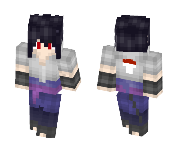 Sasuke Uchiha ( shippuden ) - Male Minecraft Skins - image 1