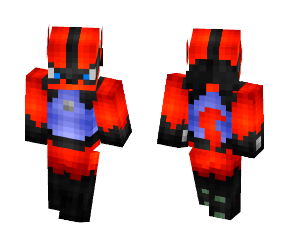 Red Lucario - Male Minecraft Skins - image 1