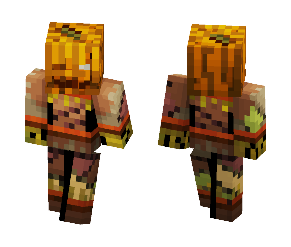 Jack the Scarecrow - Male Minecraft Skins - image 1