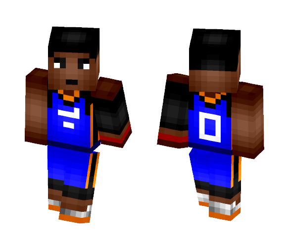 Russell Westbrook - Male Minecraft Skins - image 1