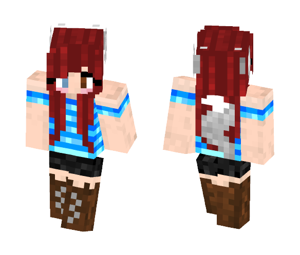 -{My First Skin}- Little Wolf Girl - Girl Minecraft Skins - image 1