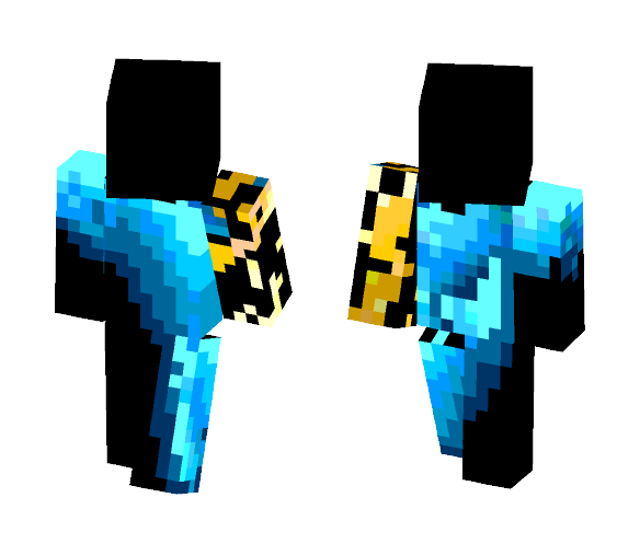 Electric Blue Robes [Free to Use] - Interchangeable Minecraft Skins - image 1
