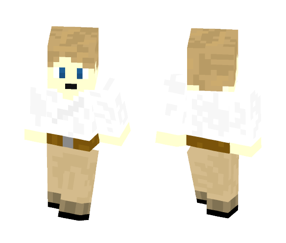 Luke Skywalker (Tatooine) - Male Minecraft Skins - image 1