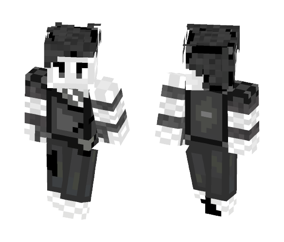 Obsidian - Male Minecraft Skins - image 1