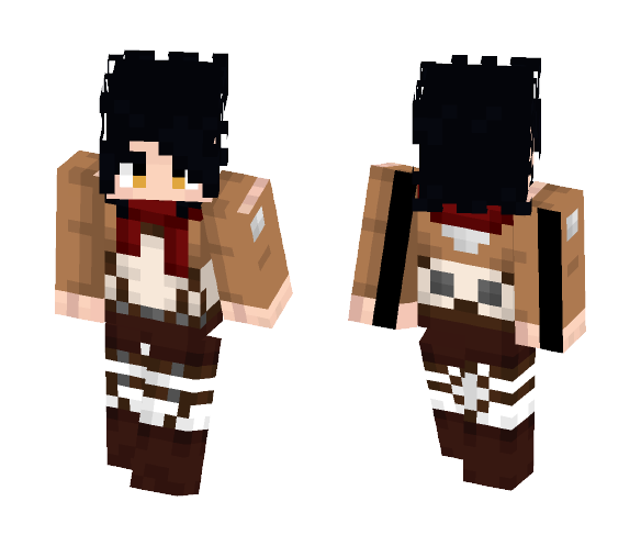 My Attack on Titan OC (SNK/AOT) - Male Minecraft Skins - image 1