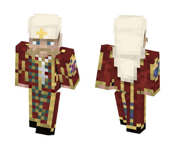 Orthodox Cardinal - Male Minecraft Skins - image 1