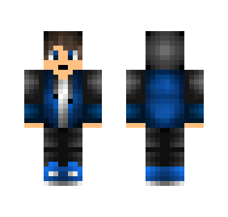 Blue Hoodie Boy (Vince4U) - Boy Minecraft Skins - image 2