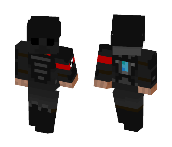 Armored Nazi Soldier - Male Minecraft Skins - image 1