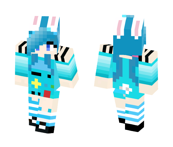 BMO(rabbit girl) - Female Minecraft Skins - image 1