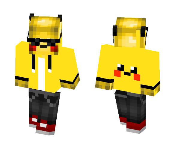 MLG Pikachu - Male Minecraft Skins - image 1