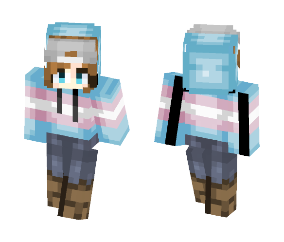 Transexual Pride - Interchangeable Minecraft Skins - image 1