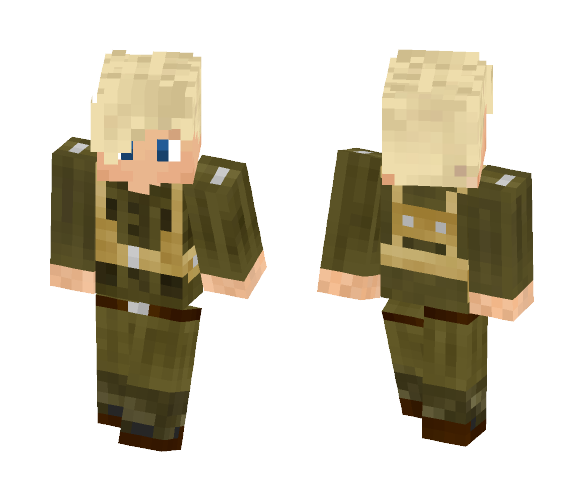 My Avatar as a British WW1 Soldier - Male Minecraft Skins - image 1