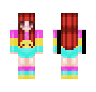 ♡ Pansexual Pride ♡ - Female Minecraft Skins - image 2