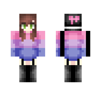 Bisexual Pride - Female Minecraft Skins - image 2
