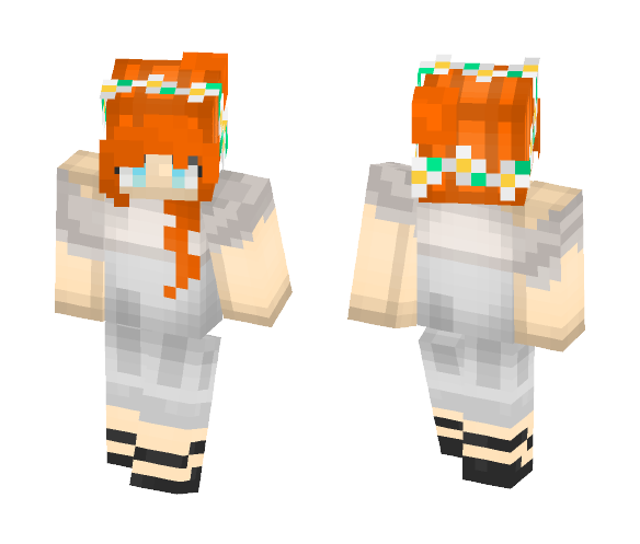 Wedding dress - Female Minecraft Skins - image 1