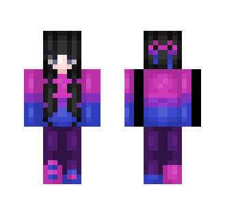 ♡ Bisexual Pride ♡ - Female Minecraft Skins - image 2