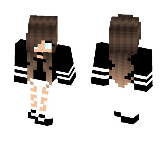 Download Brown Haired Girl Minecraft Skin For Free.