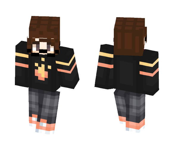 Fire Sweater (i'm back!) - Female Minecraft Skins - image 1