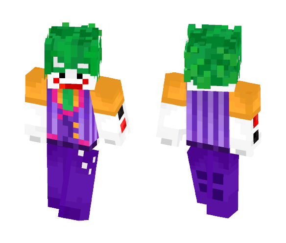 Lego Joker (w/o coat) - Male Minecraft Skins - image 1