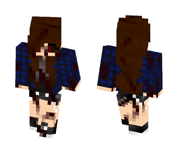 Me as a Creepypasta!!! LOL - Female Minecraft Skins - image 1