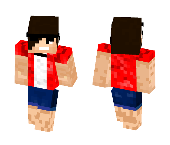the noob of the summer - Male Minecraft Skins - image 1