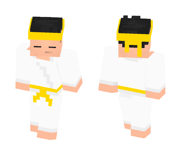 Karate Man (Yellow) - Male Minecraft Skins - image 1