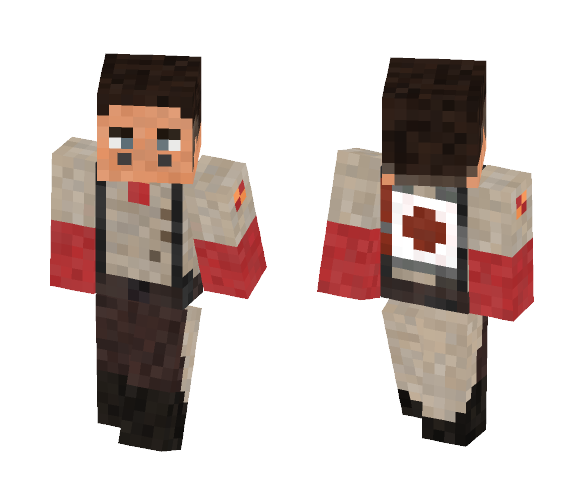 RED + BLU Medic - Team Fortress 2 - Male Minecraft Skins - image 1