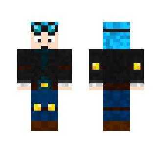DanTDM's New Skin! (blue hair) - Male Minecraft Skins - image 2