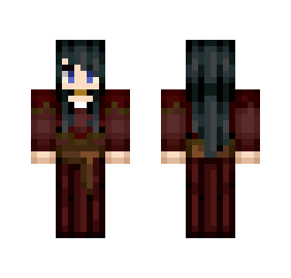 A deep red. - Female Minecraft Skins - image 2