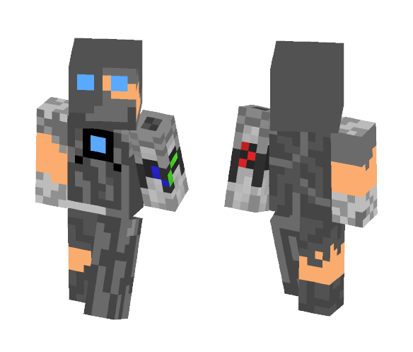 Cyborg - Female Minecraft Skins - image 1