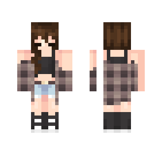 Frisk as a Teen (Girl) - Female Minecraft Skins - image 2