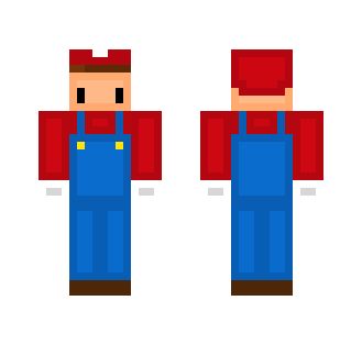 Chibi Mario - Male Minecraft Skins - image 2
