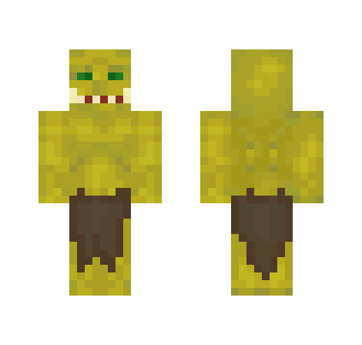 Yellow Orc [LOTC] - Male Minecraft Skins - image 2