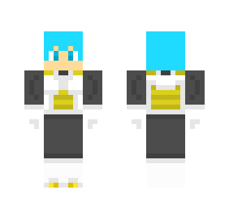 SSJ blue Vegeta (Resurection F) - Male Minecraft Skins - image 2