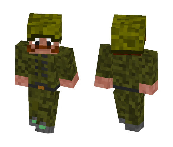 Soldier - Male Minecraft Skins - image 1
